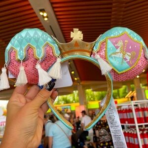 Disney The Main Attraction Prince Charming Regal Carousel Ears NWOT